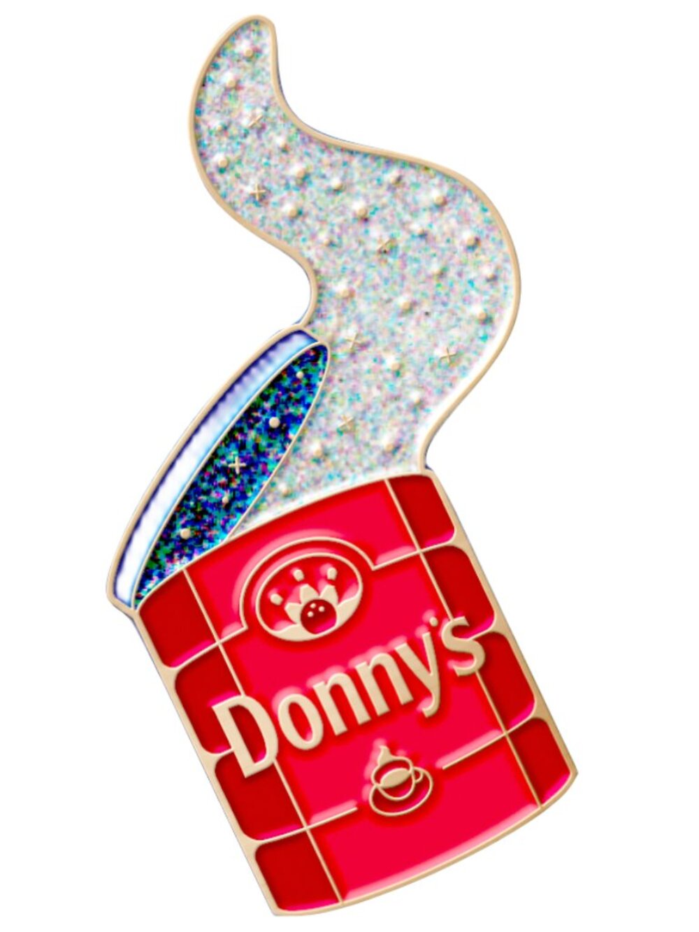"THE BIG LEBOWSKI" RIP DONNY'S ASHES OIL DRIPPED ENAMEL PIN  NWT
